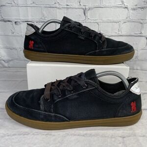 Chrome Mens Mirko Size 9 Shoes Black Gum‎ BR0314 Lace Up Forged Rubber Bombproof